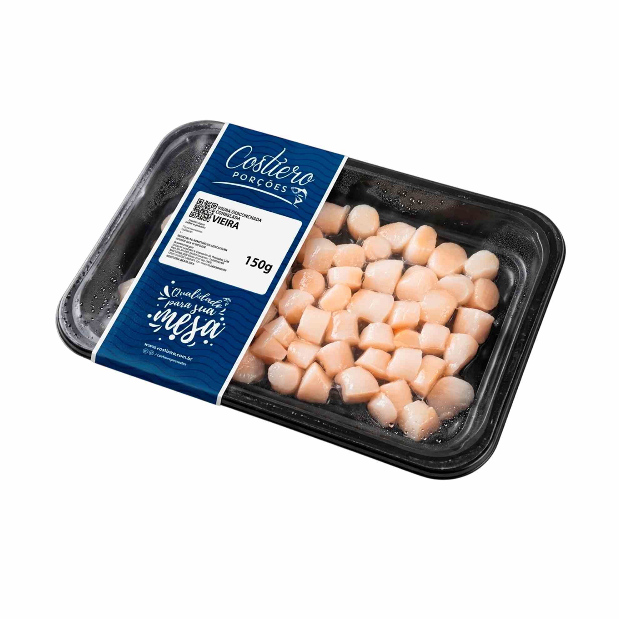 Vieira Congelada Costiero 150g