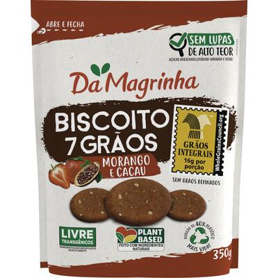 Biscoito Damagrinha Morango e Cacau 350g