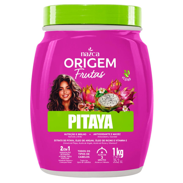 Creme de Tratamento Origem 1kg - 2X1 - Pitaya