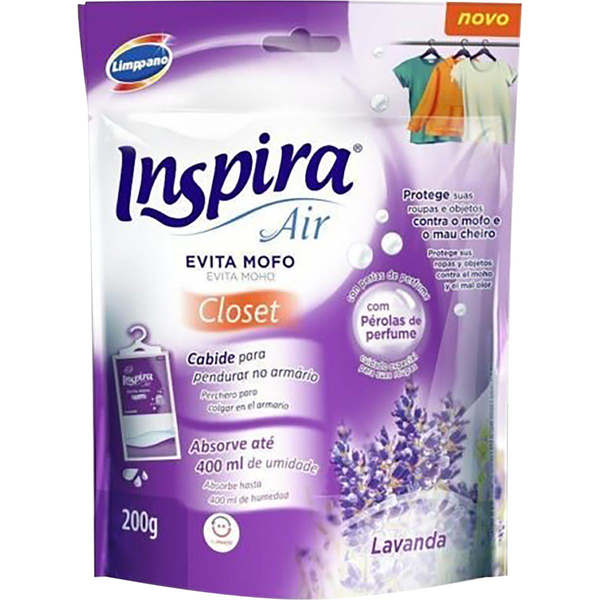 Antimofo Inspira 200g - Closet - Lavanda