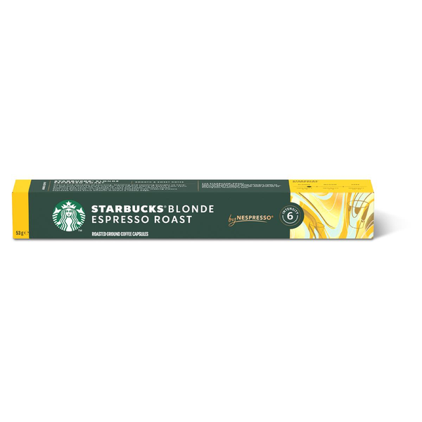 Cápsula Starbucks Nespresso Blonde Espresso Roast 10 Cápsulas