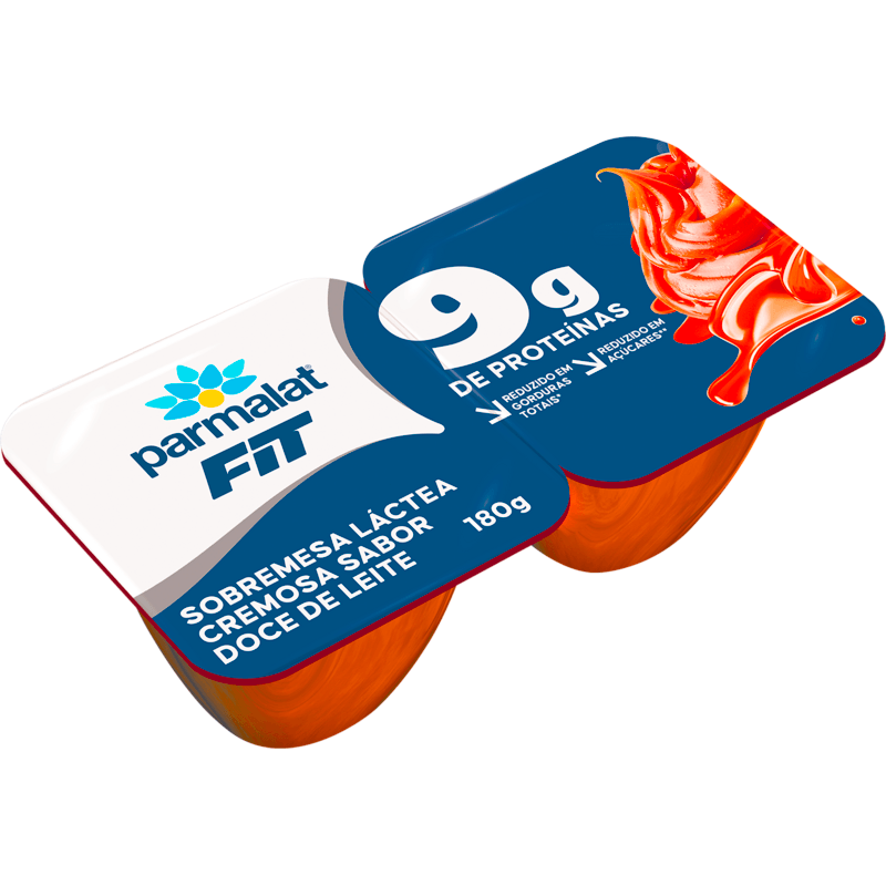 Sobremesa Parmalat Fit Doce de Leite 180g