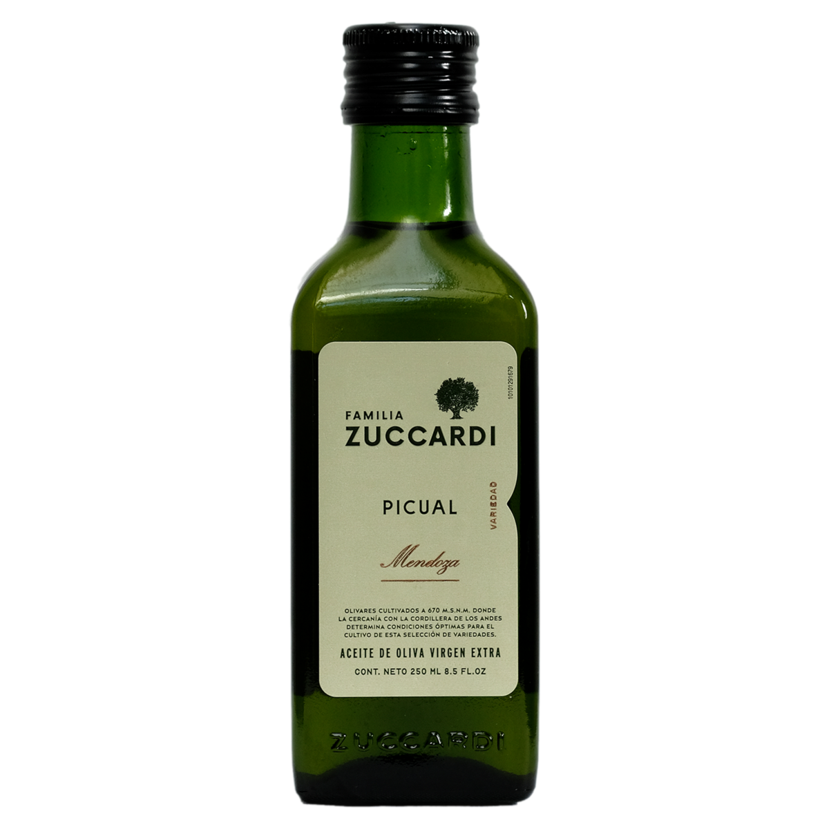 Azeite Extra Virgem Argentino Familia Zuccardi Picual 250ml