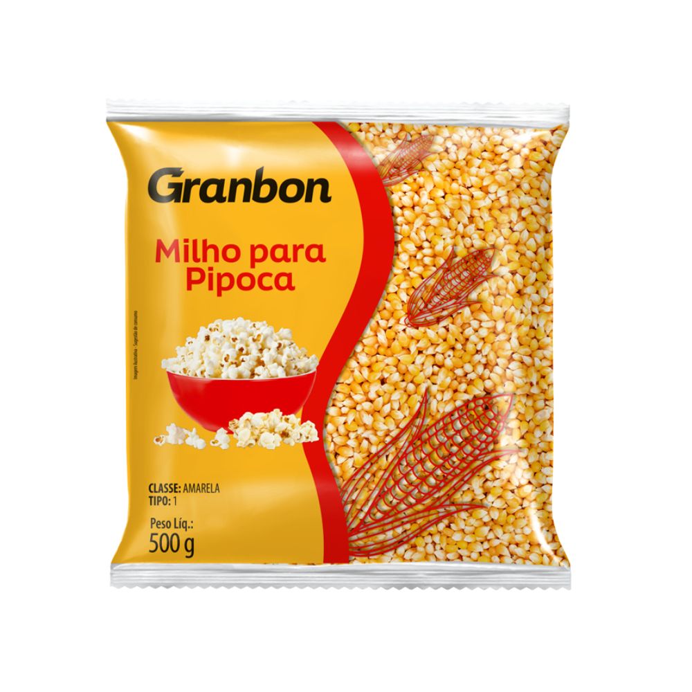 Milho Pipoca GRANBON Pacote 500g