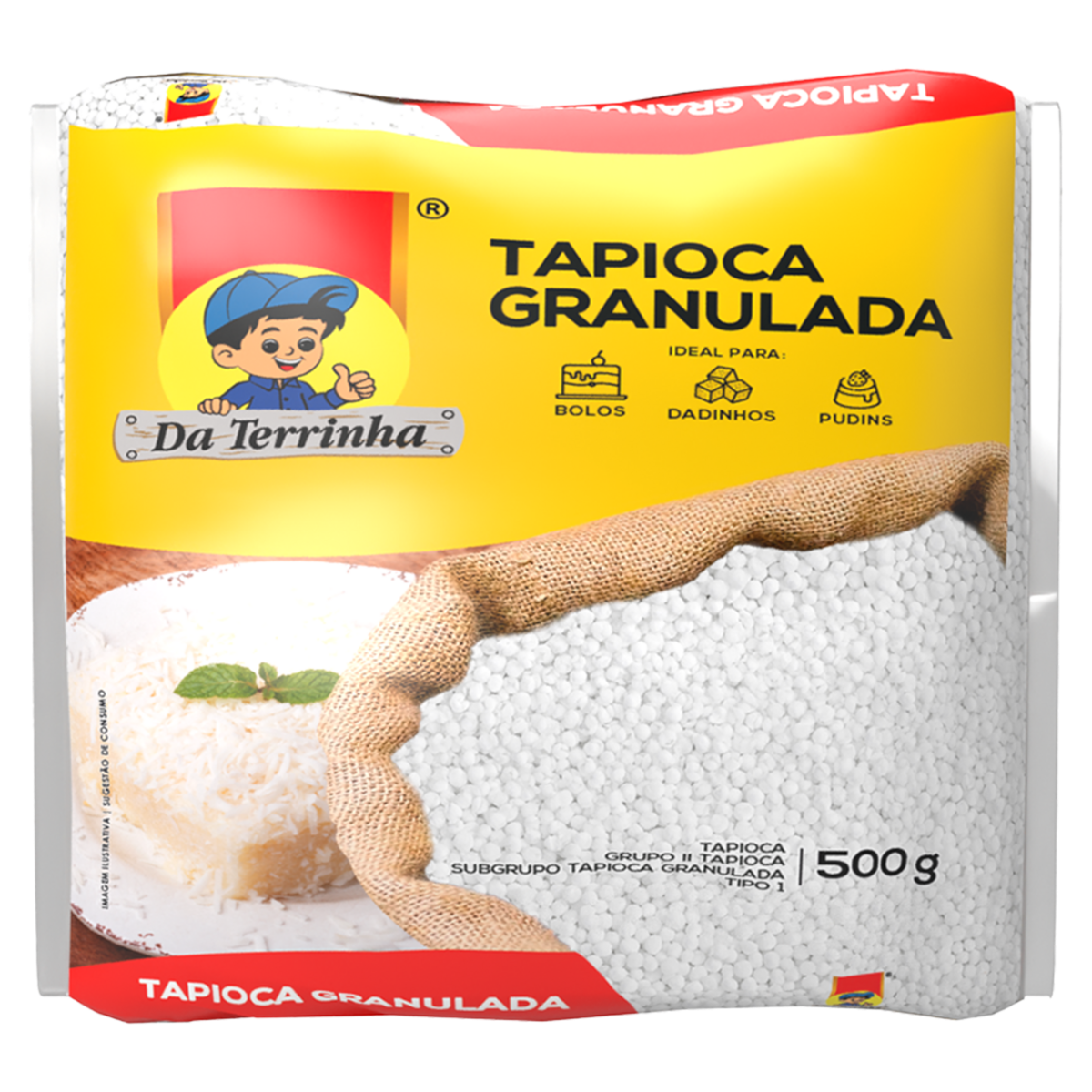 Tapioca da Terrinha Granulada 500gr