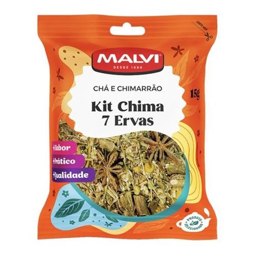 Chá Malvi Chimarrão 7 Ervas 15g