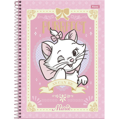 Caderno Marie College Foroni 160 folhas un
