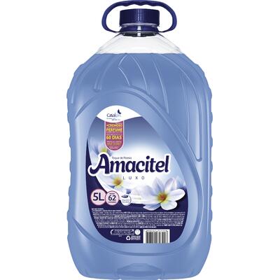 Amaciante para Roupas Amacitel Toque de Poesia Azul 5L