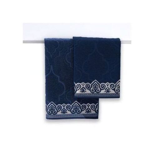 Toalha De Rosto Lufamar Azul Marinho 50x80