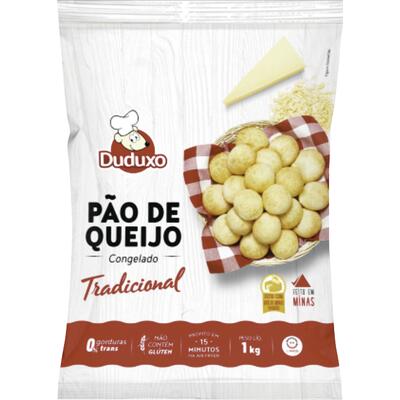 Pão de Queijo Duduxo Congelado Tradicional 1kg
