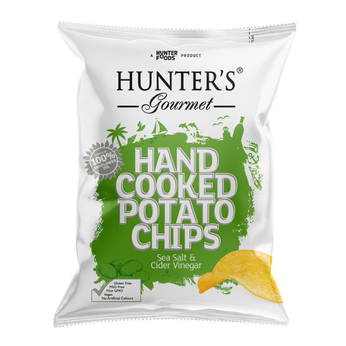 Chips de Batata Frita Sal Marinho Vinagre Mac 125g