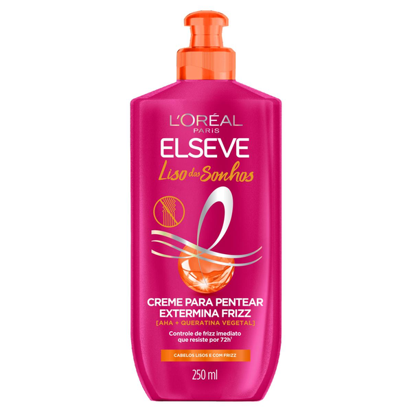 Creme para Pentear L'oréal Paris Elseve Liso dos Sonhos Frasco 250ml
