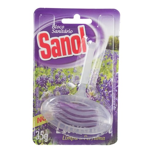 Bloco Santitário Lavanda Sanol Aparelho 35g