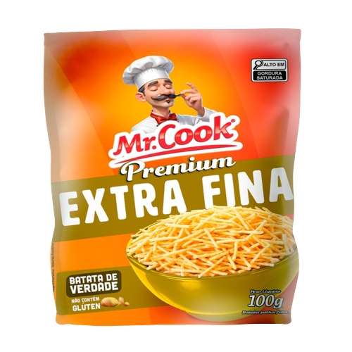 Batata Palha Mr. Cook Extra Fina 100g