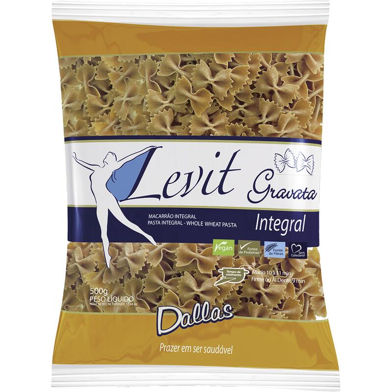 Macarrão Integral Levit Gravata 500g
