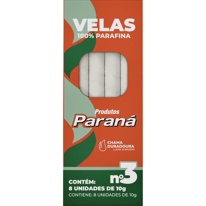Vela Paraná N°3 10g 8 un