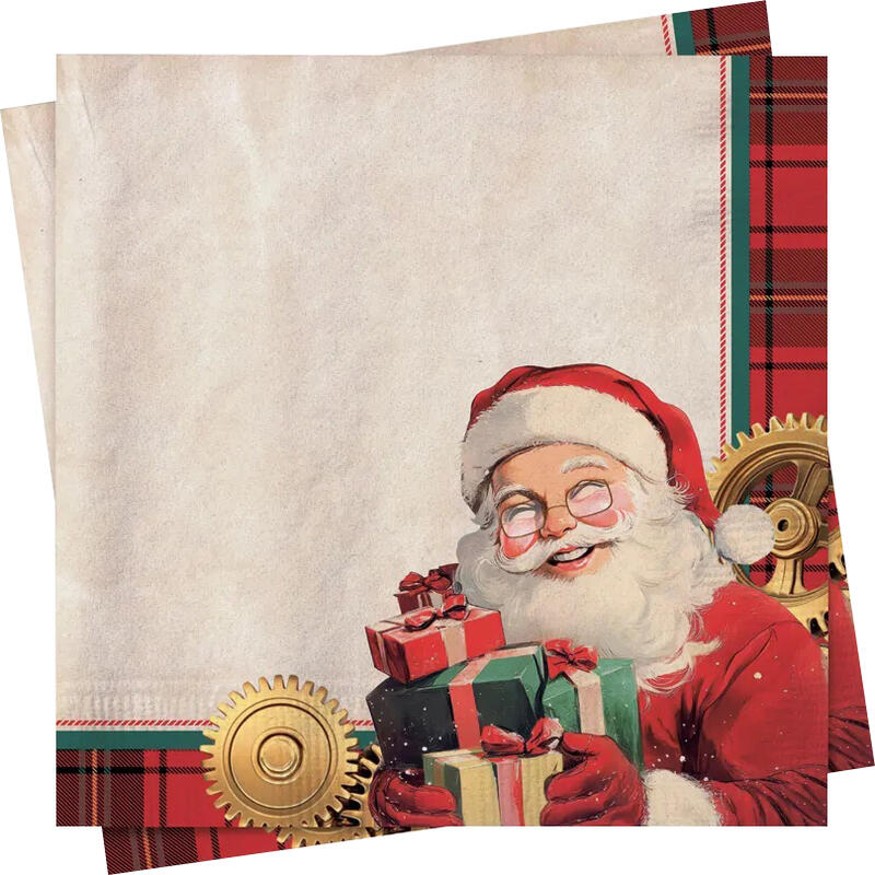 Guardanapo Natal Cromus 32x32cm 20 un