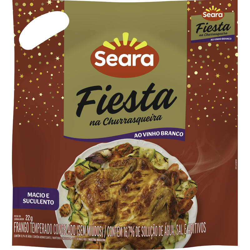 Fiesta na Churrasqueira Seara Cong Preço por quilo no pacote