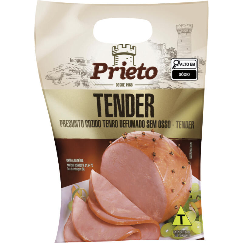 Tender sem Osso Prieto Resfriado Preço por quilo na peça