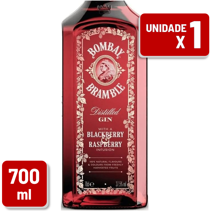 Gin Bombay Bramble Garrafa Vidro 700ml