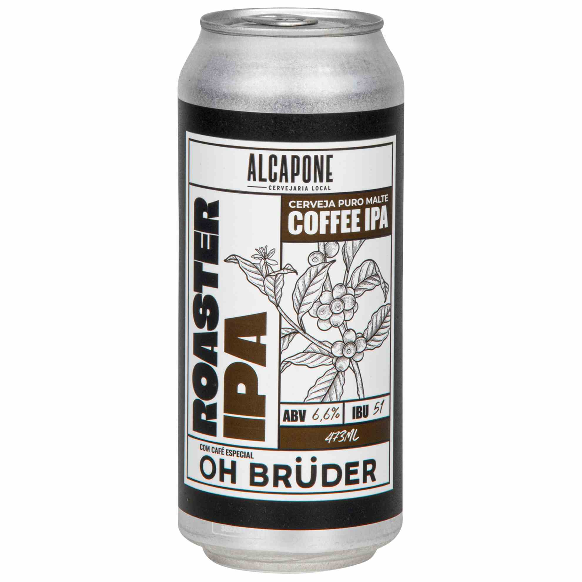 Cerveja Alcapone Coffe IPA Lata 473ml