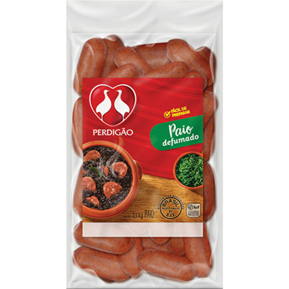 Linguiça Paio Defumado Perd 200g