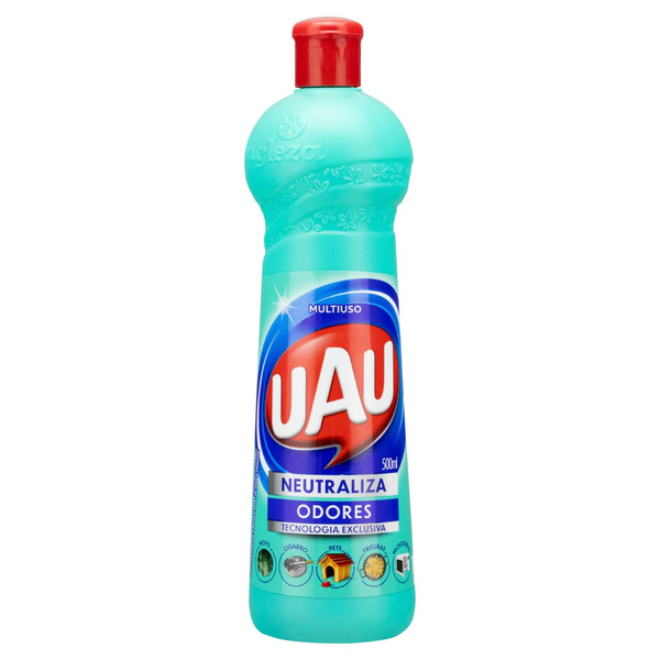 Limpador Multiuso Uau 500ml - Eliminador de Odores