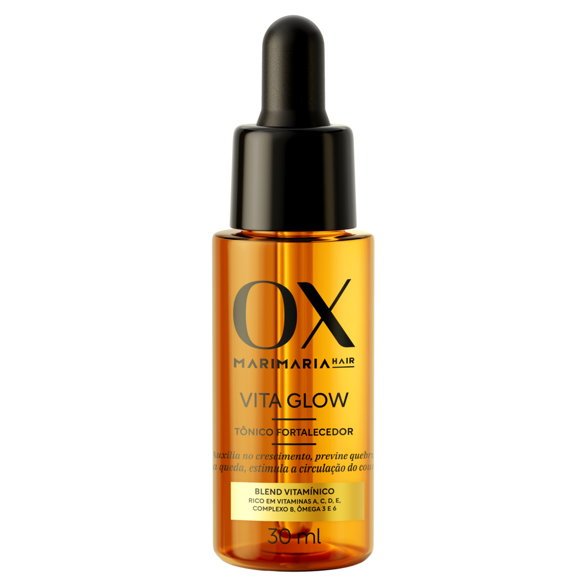 Tônico Capilar Fortalecedor OX Marimaria Vita Glow 30ml