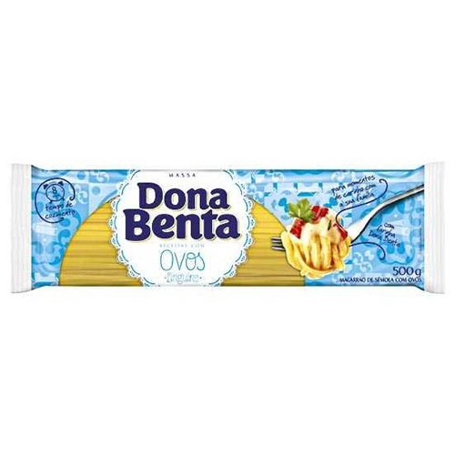 Macarrão de Sêmola com Ovos Linguine Dona Benta Pacote 500g