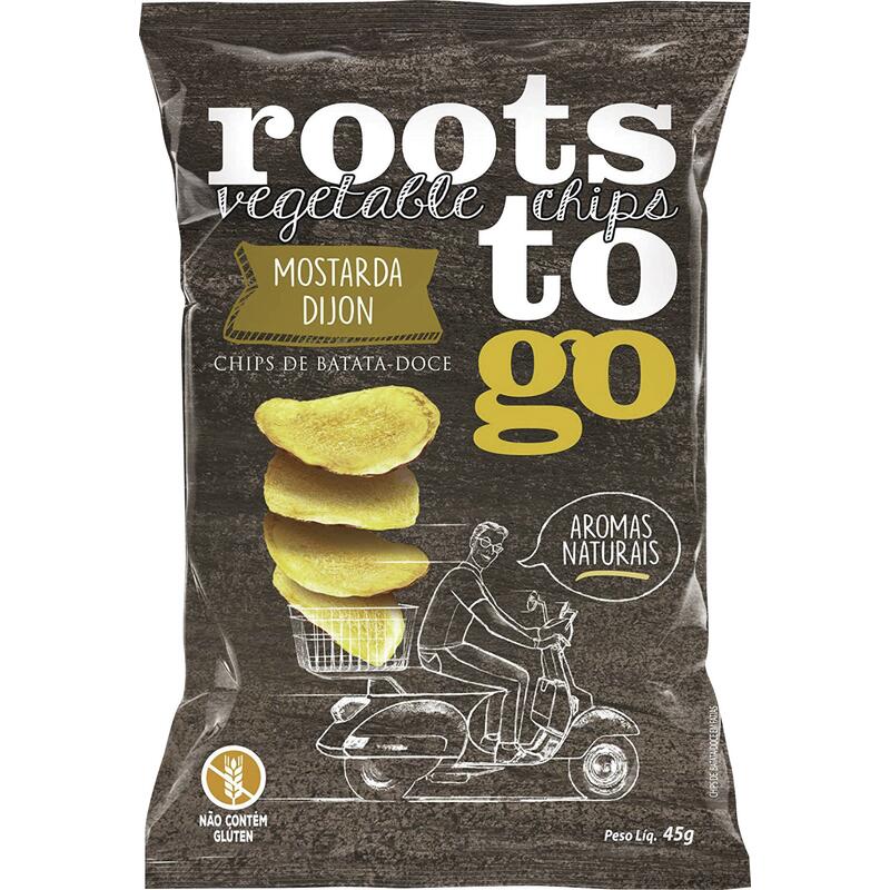 Chips de Batata Doce Roots Mostarda 45g