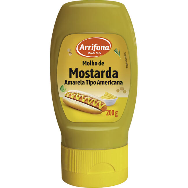 Molho de Mostarda Arrifana 200g