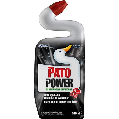 Desinfetante Sanitário PATO Poderoso Removedos de Manchas 500ml