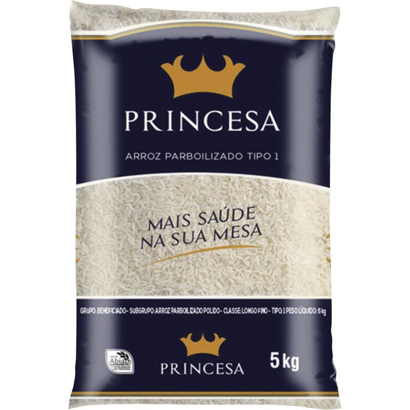 Arroz Princesa Parboilizado - Tipo 1 5kg