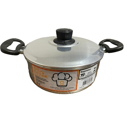 Caçarola Mr Cook Alumínio Polida 18cm