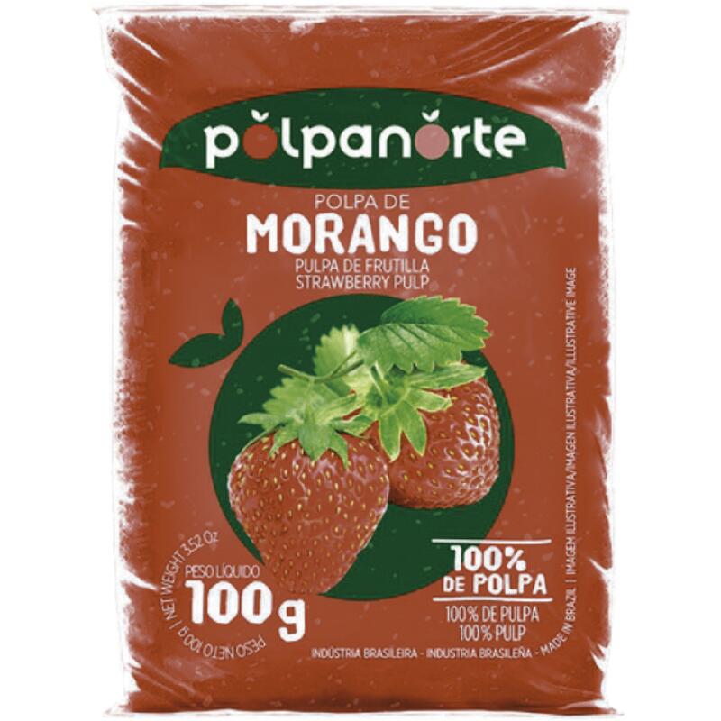 Polpa POLPANORTE Morango 100g