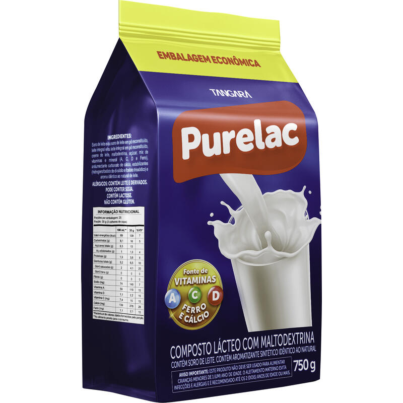 Composto Lácteo Purelac 750g