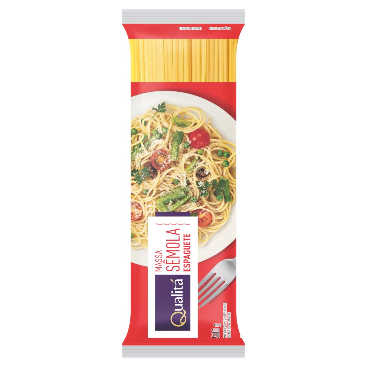Macarrão de Sêmola Espaguete Qualitá Pacote 500g