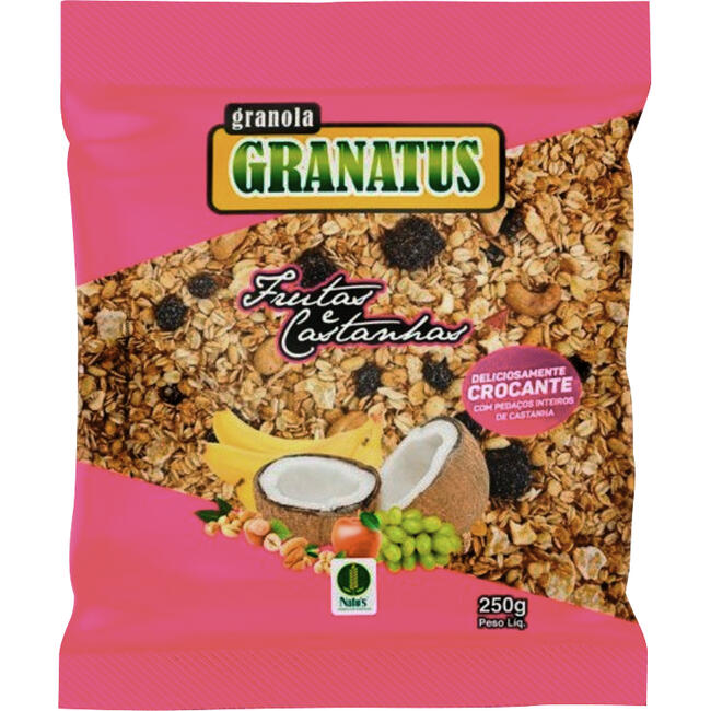 Granola Granatus Frutas e Castanhas 250g