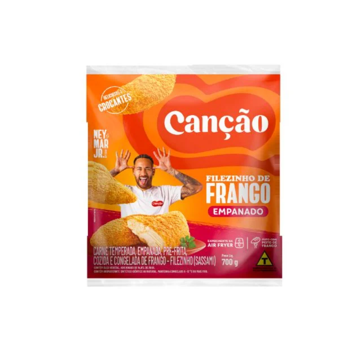 Filezinho Sassami Empanado Pacote 700g