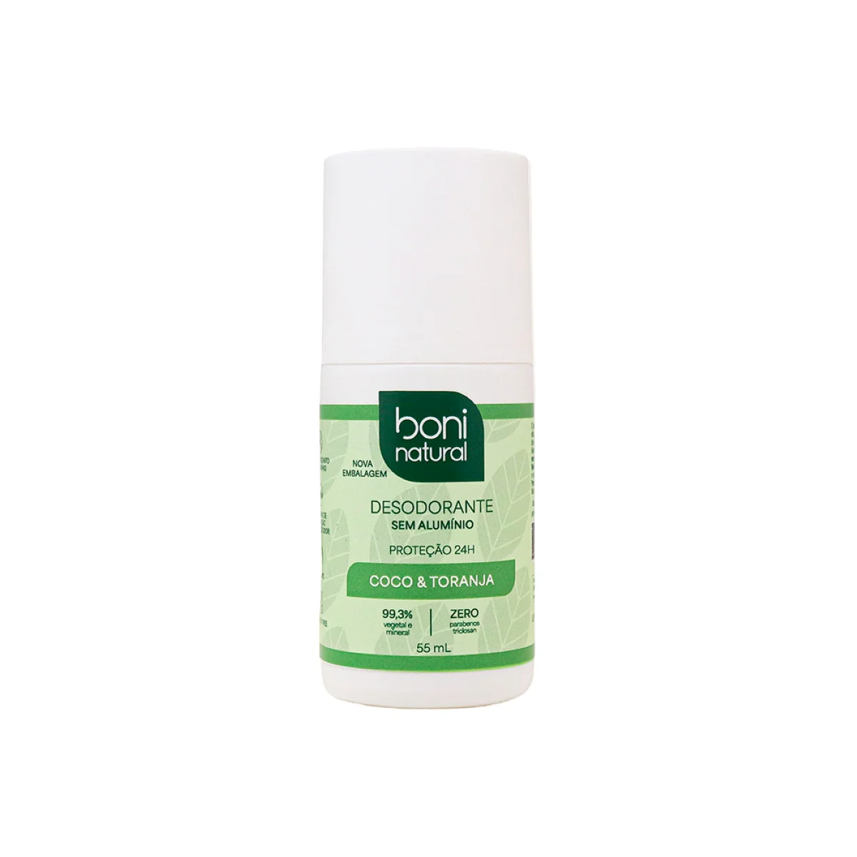 Desodorante Roll-On Boni Natural Coco E Toranja 55ml
