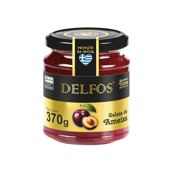 Geleia Grega Delfos 370g - Ameixa