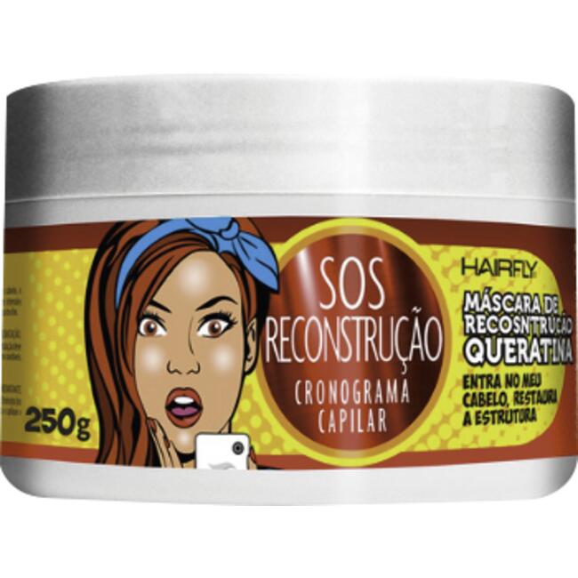 Máscara Capilar Hair Fly Sos Construção 250g