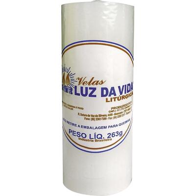 Vela Luz da Vida Branca 263g