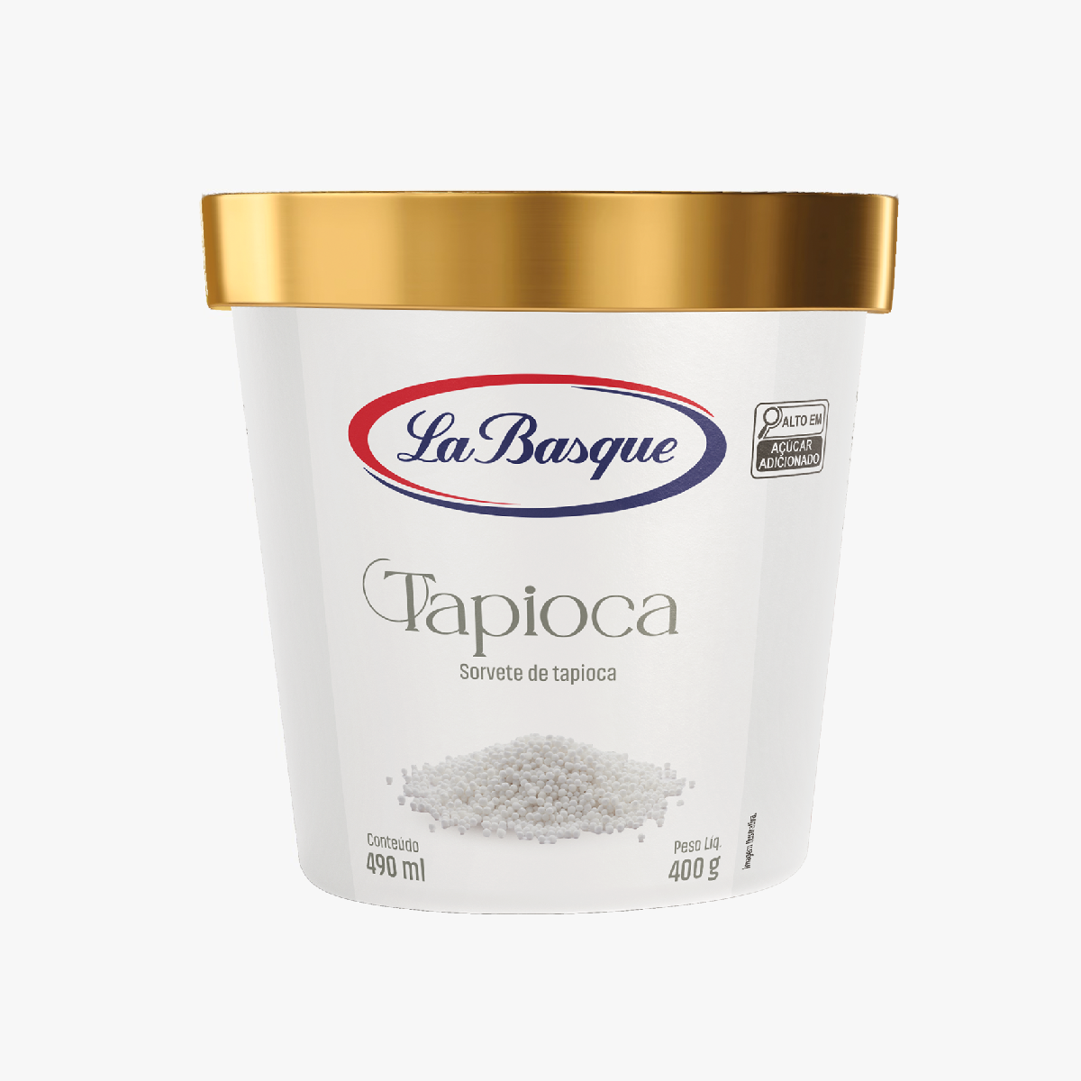 Sorvete Tapioca La Basque 490Ml
