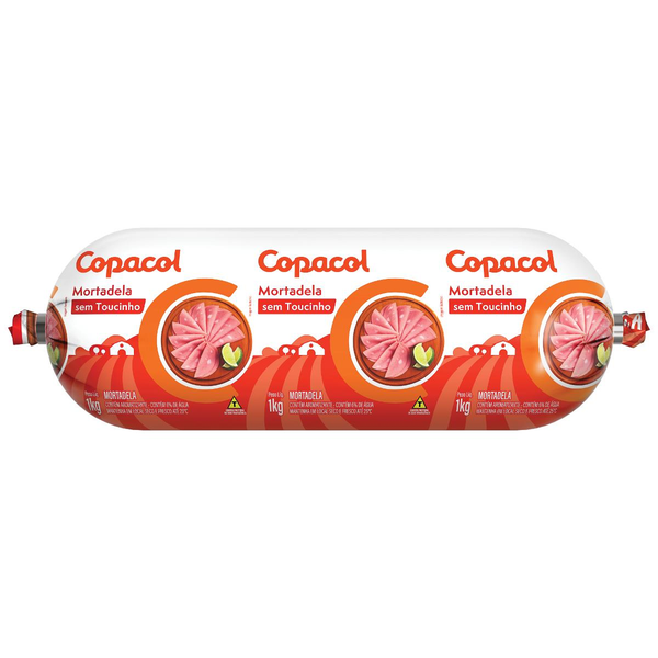 Mortadela Copacol 1kg - Sem Toucinho