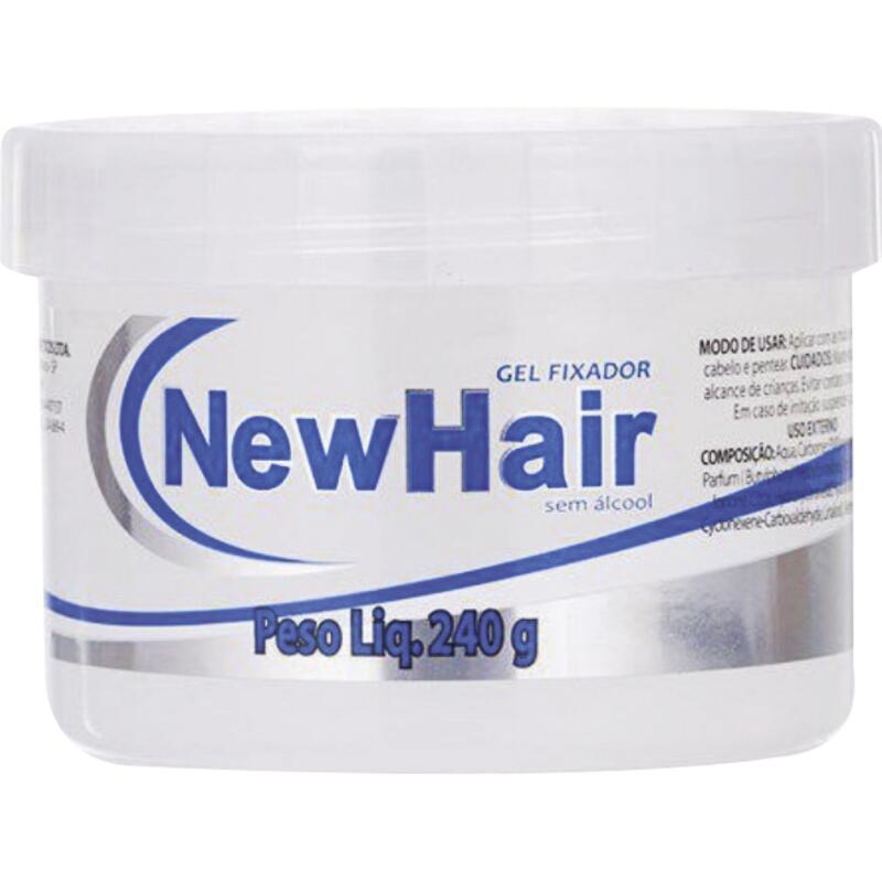 Gel Fixador New Hair Incolor 240g