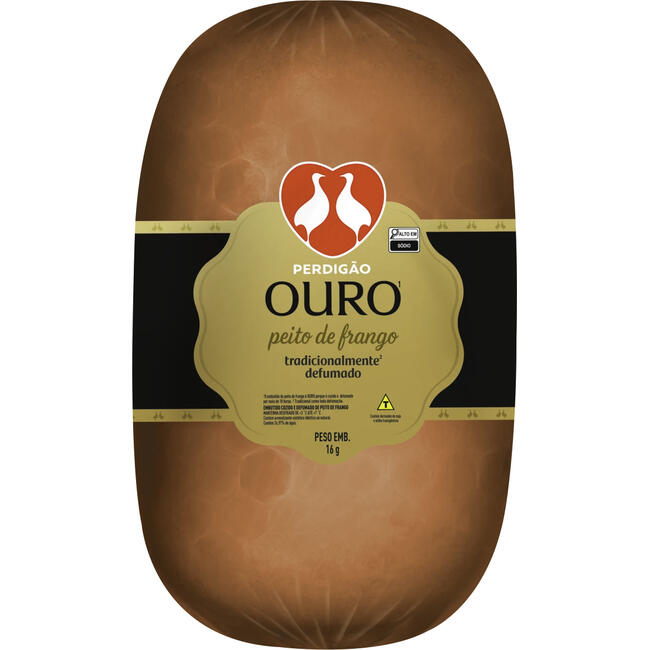 Peito de Frango Ouro Perdigão Defumado Preço por quilo na peça