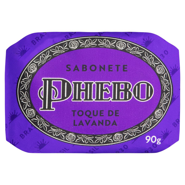 Sabonete em Barra de Glicerina Phebo Toque de Lavanda 90g