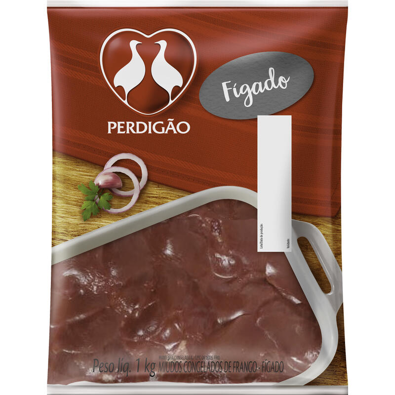 Fígado de Frango Perdigão Congelado 1kg