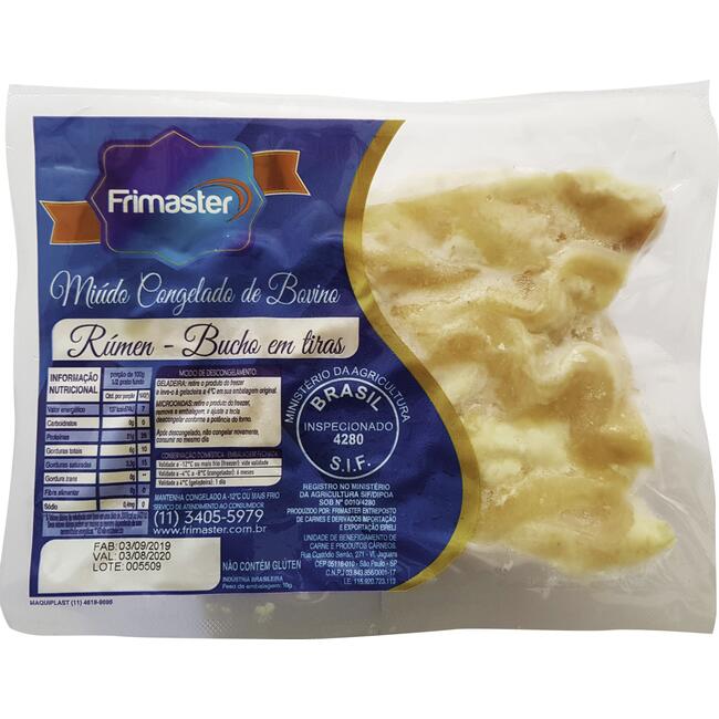 Carne Bovina Bucho Frimaster Cong Preço por quilo na peça